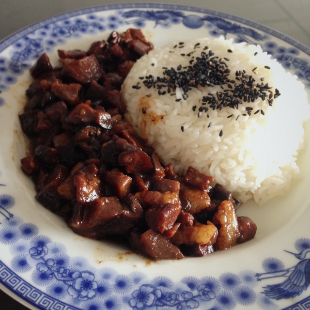 台式卤肉饭