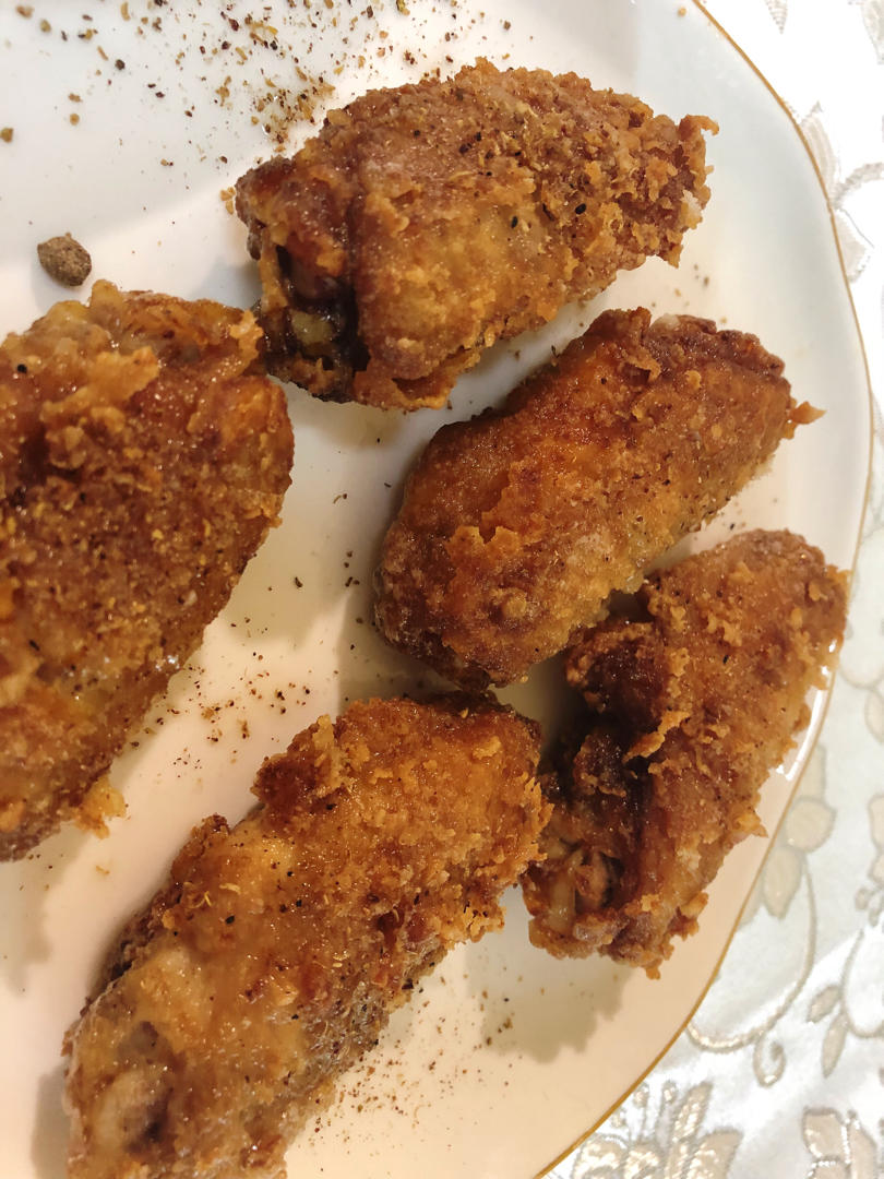 椒盐脆皮鸡翅