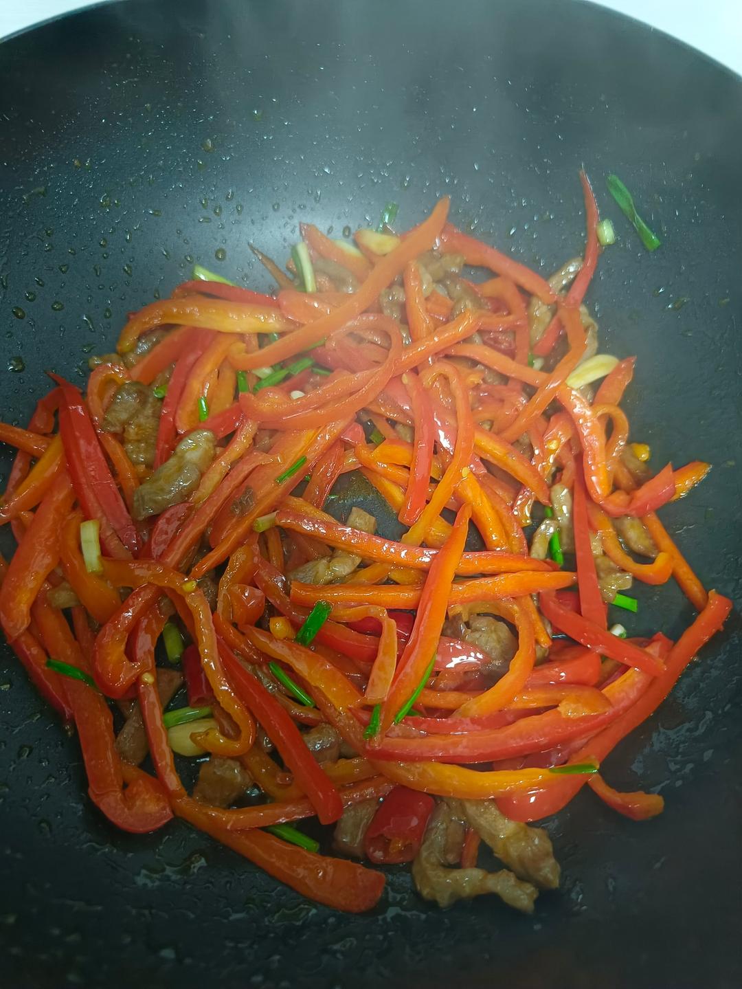 甜椒肉丝
