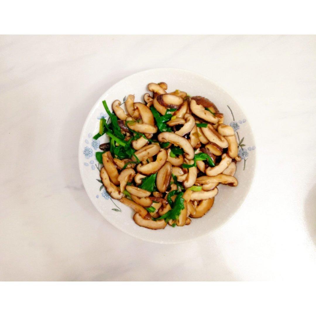 素炒香菇