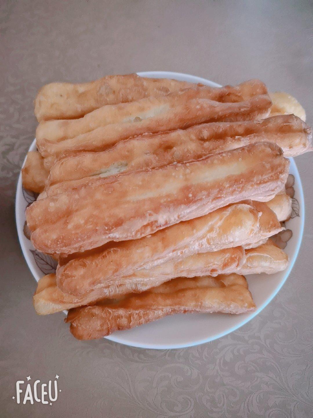快手早餐～自制油条（酵母版，不含泡打粉、膨松剂）