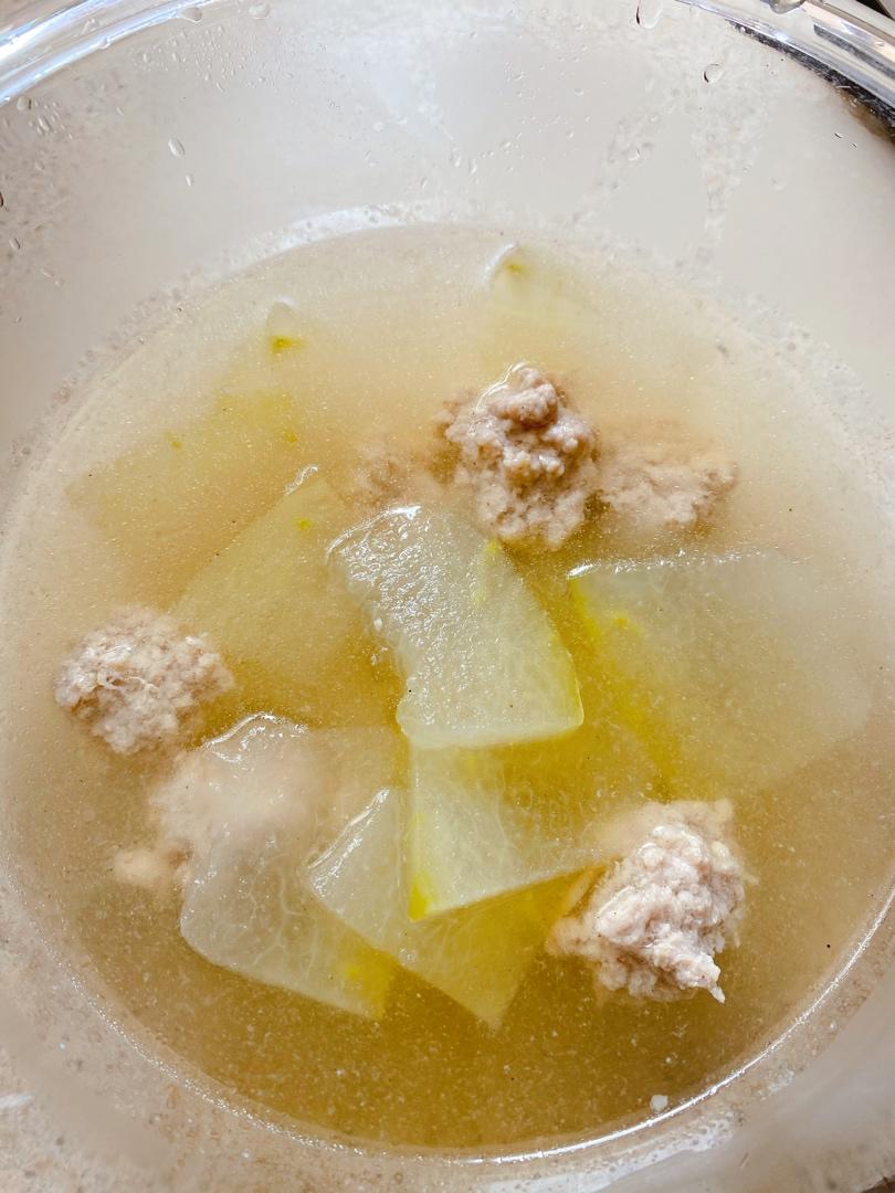 夏天不可错过的家常味--冬瓜丸子汤