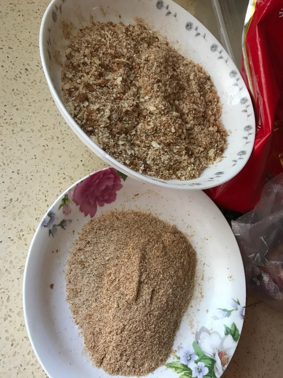 自制面包糠【微波炉版】