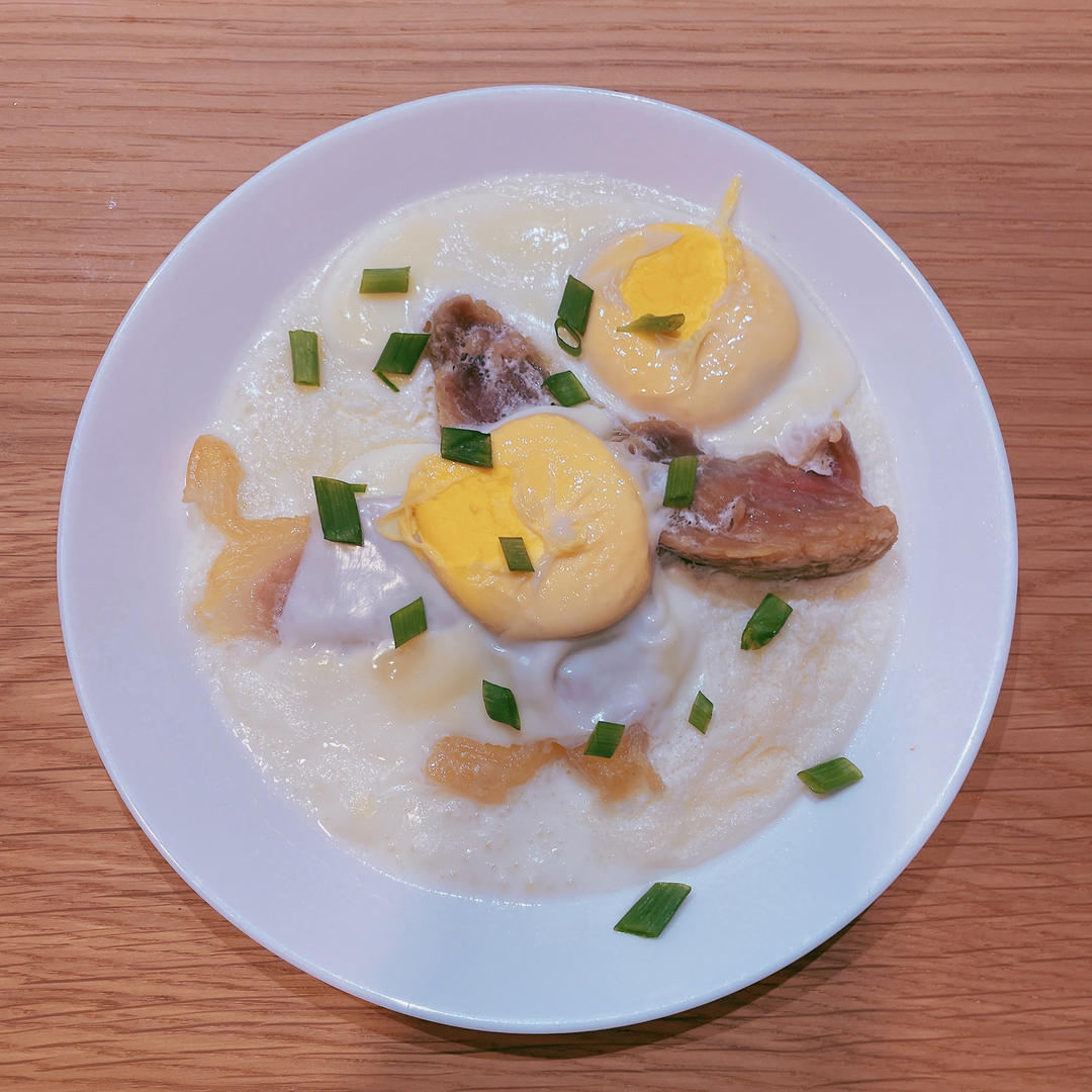 咸肉蒸蛋