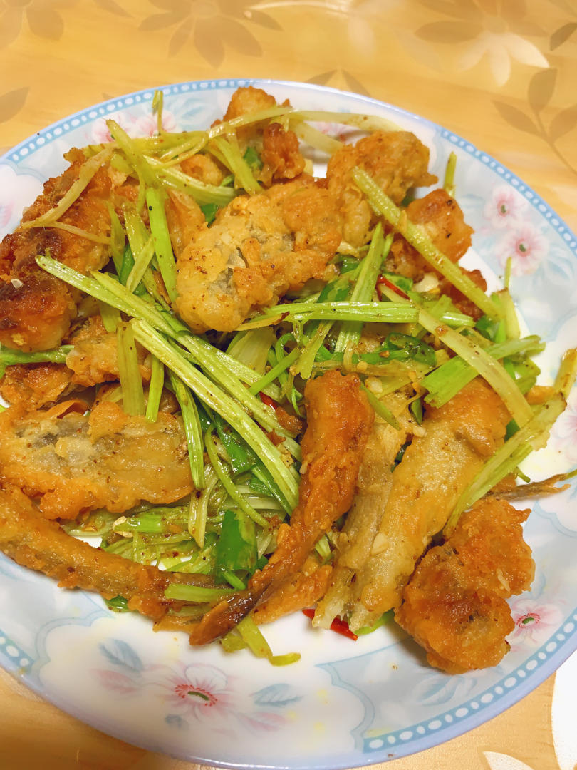 椒盐九肚鱼