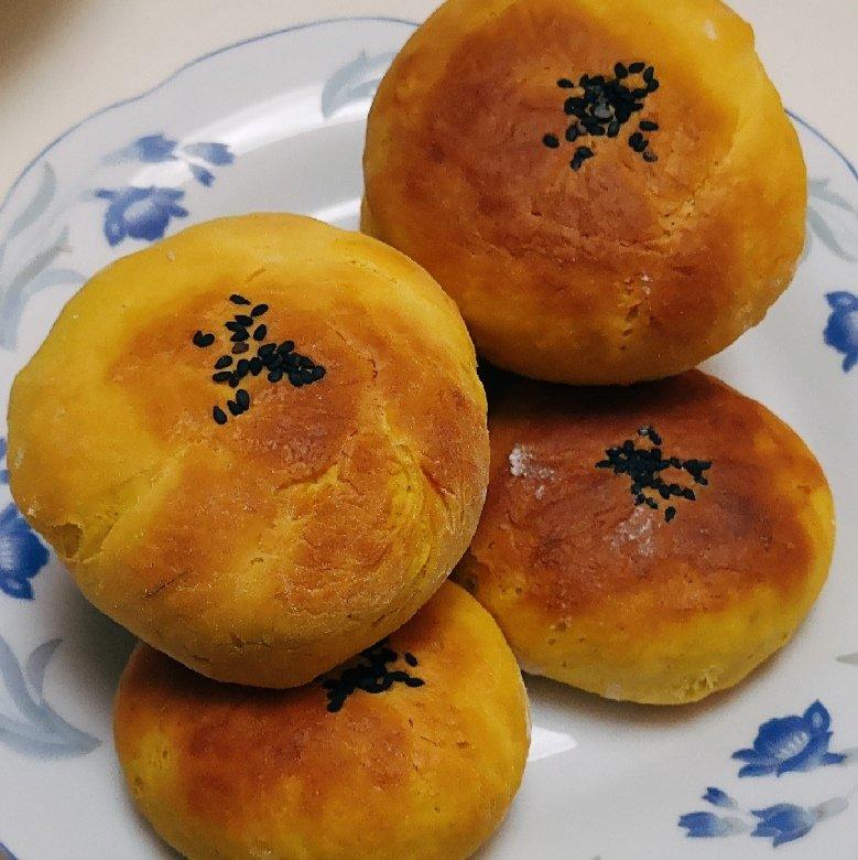日式南瓜蜜豆包
