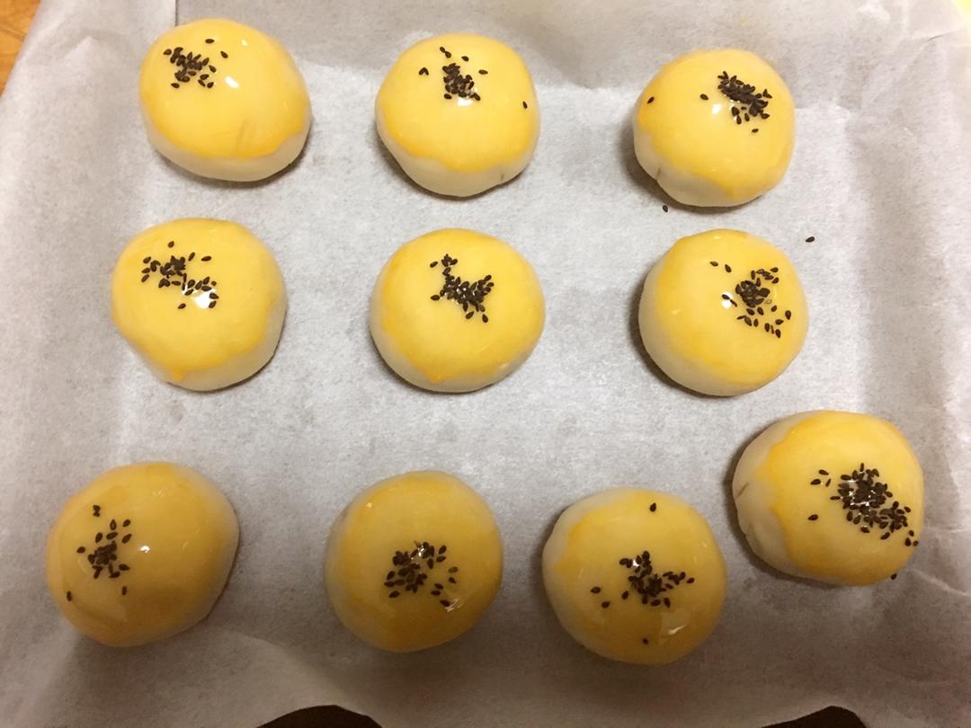 肉松麻薯蛋黄酥💕