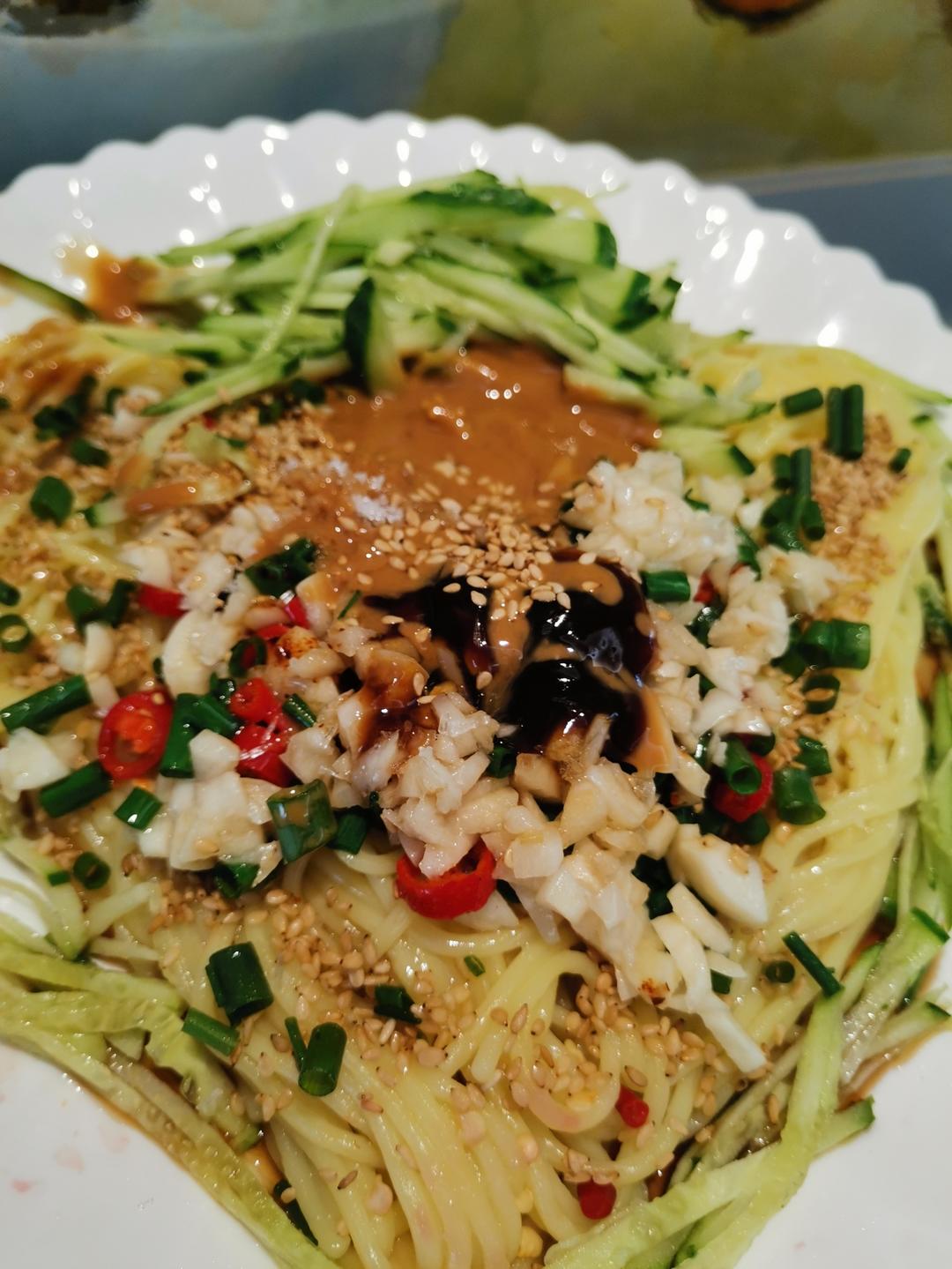 太香了 这个麻酱拌面我可以吃一辈子