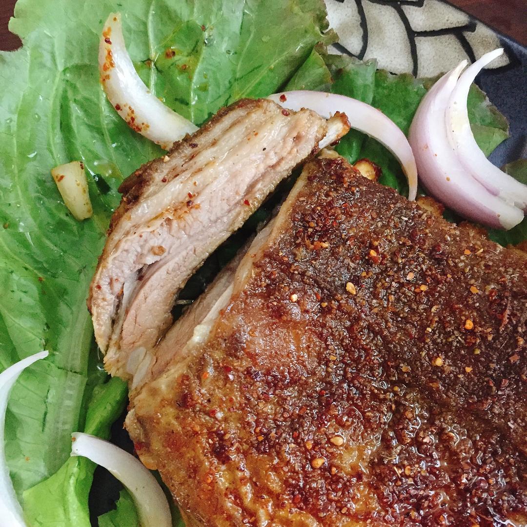 孜然烤羊排