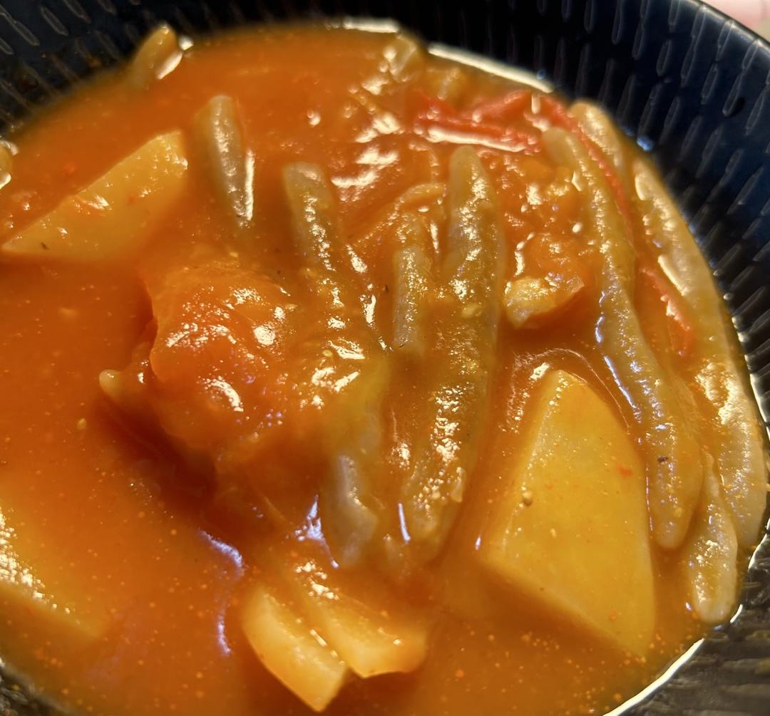 西红柿土豆汤（可口零失败）