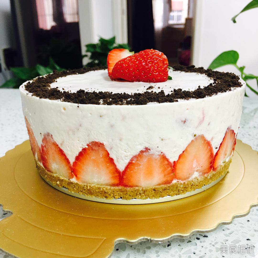 【视频】草莓慕斯蛋糕（6寸）