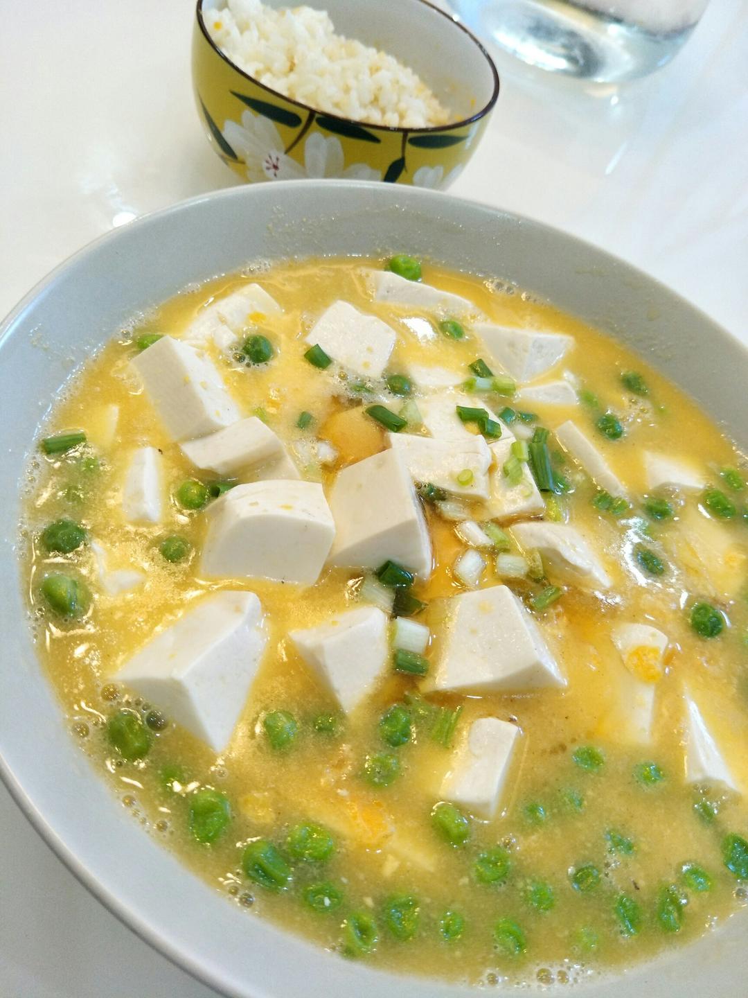咸蛋黄豆腐