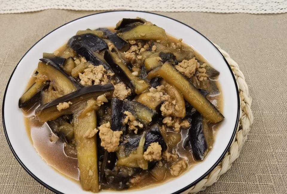 淡口红烧茄子快手版