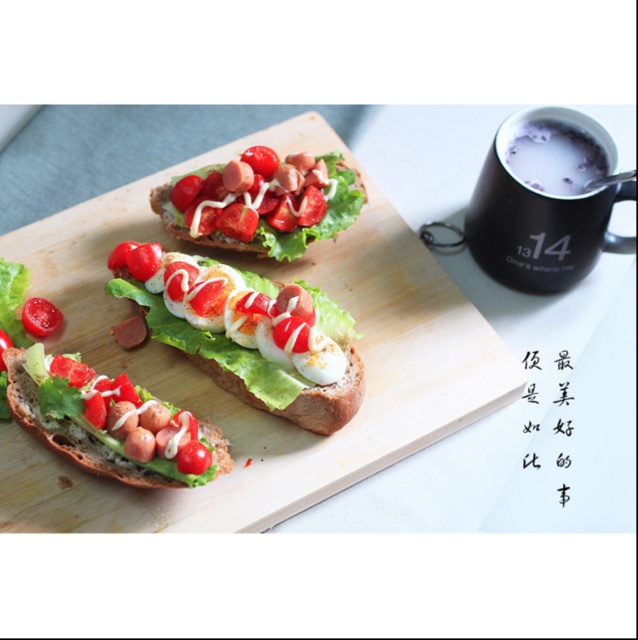 Tartine（开放式三明治）公式