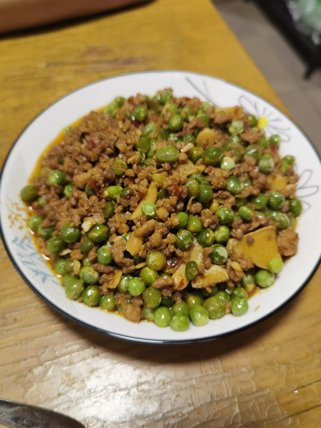 超下饭的豌豆肉沫