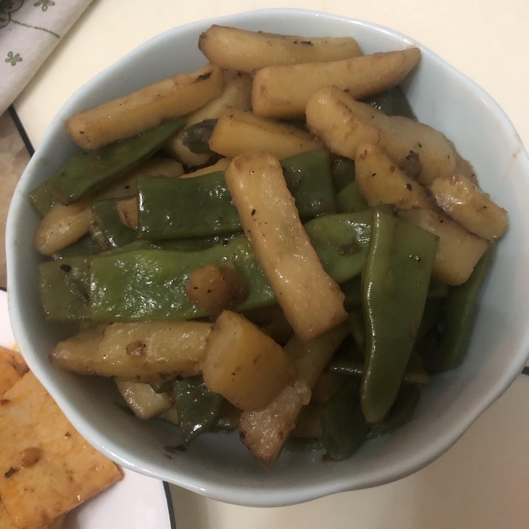 四季豆遇上土豆～