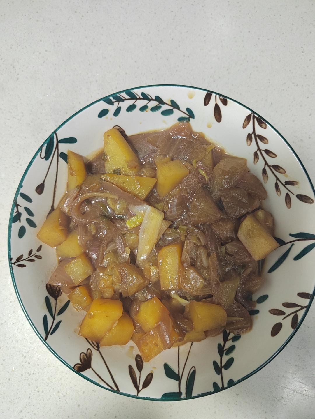 【超下饭】土豆炖茄子