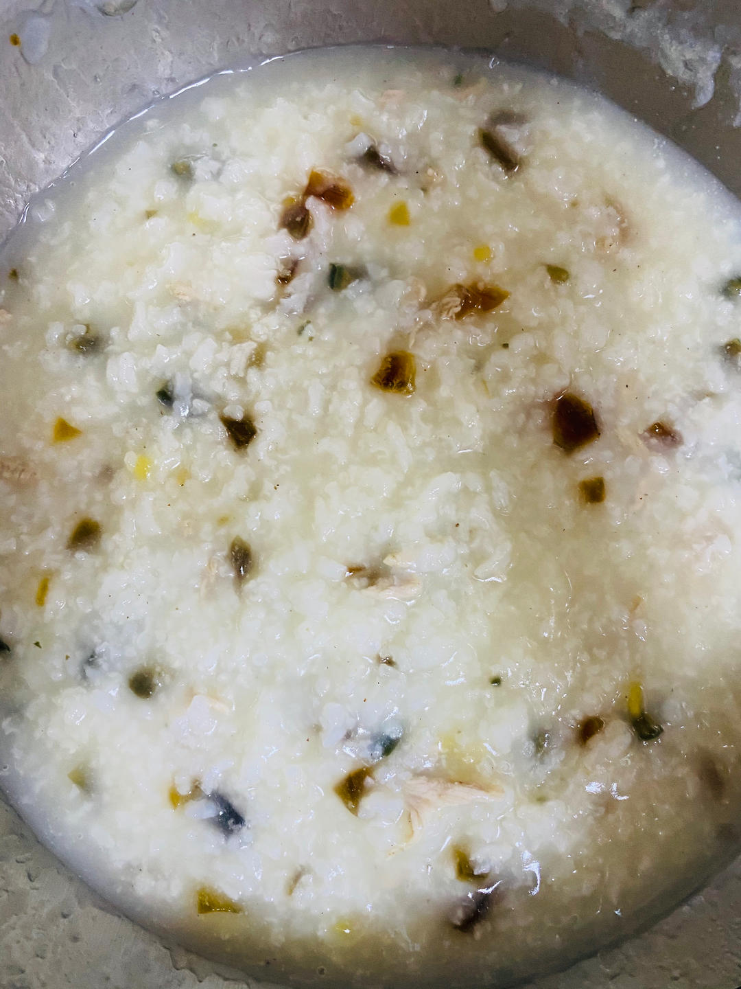 十五分钟快手之香滑皮蛋瘦肉粥(附五分钟电饭煲电压力锅更快捷方法)