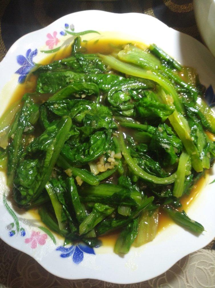 蒜蓉油麦菜（蚝油）