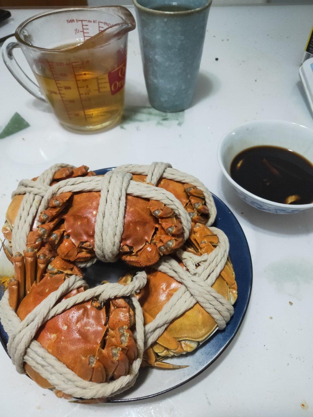 蒸大闸蟹