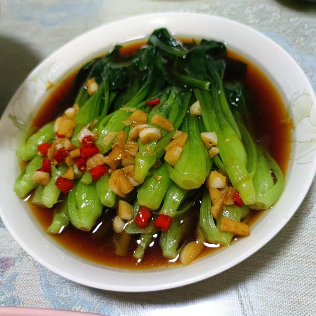 白灼青菜