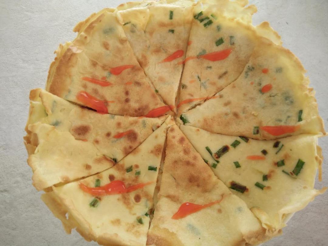 鸡蛋葱花饼
