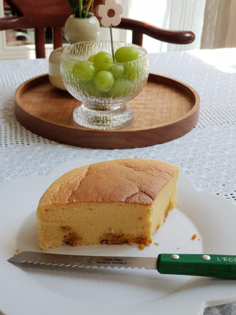 咸蛋黄古早味蛋糕（超好吃的咸蛋黄系列）
