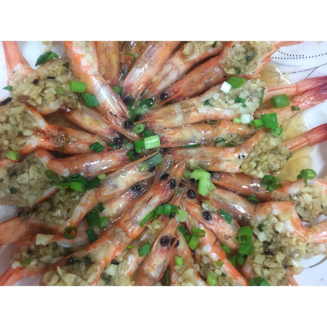 蒜蓉开片基围虾