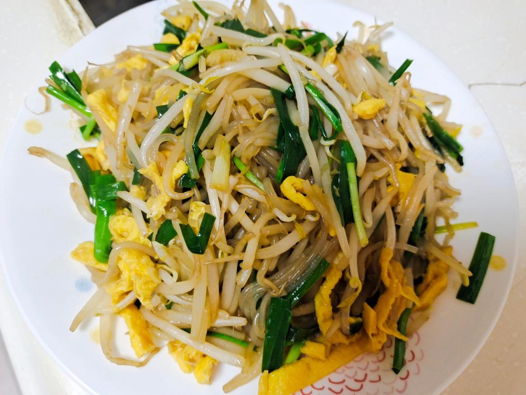 炒合菜～经典的拌饭菜，真的太香了