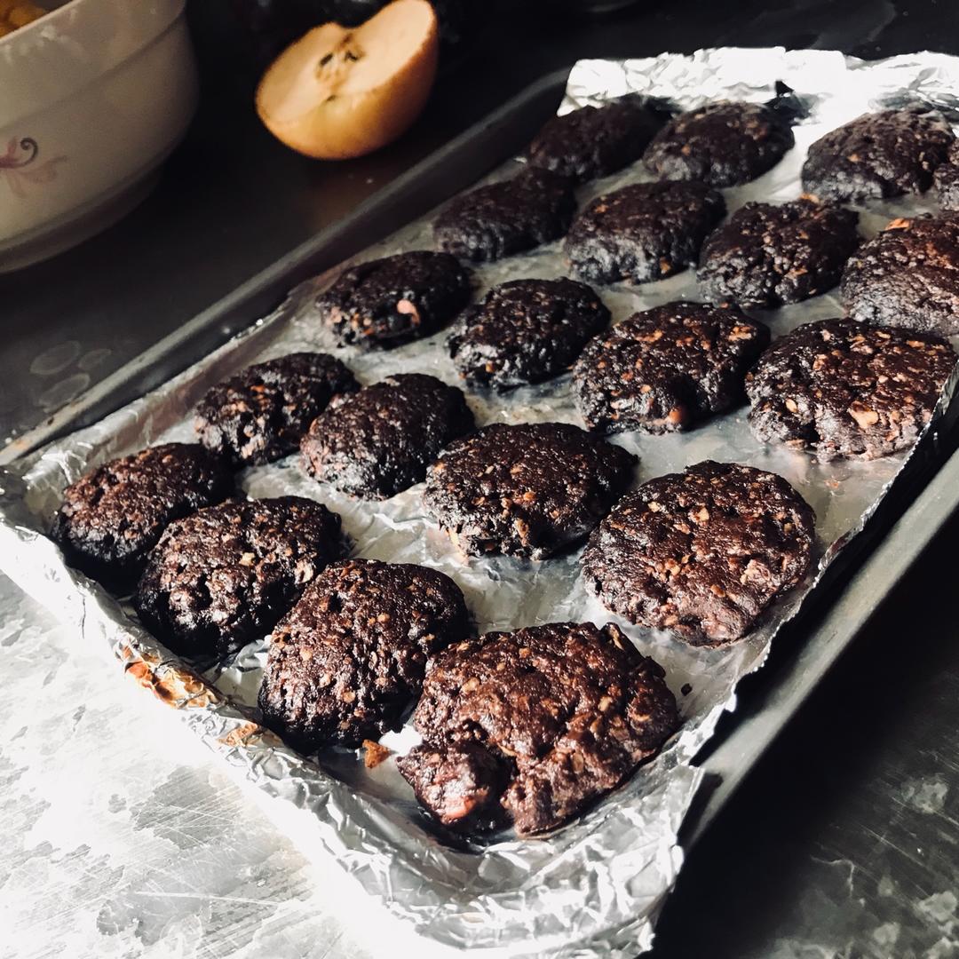 人气零食——燕麦巧克力“饼干”