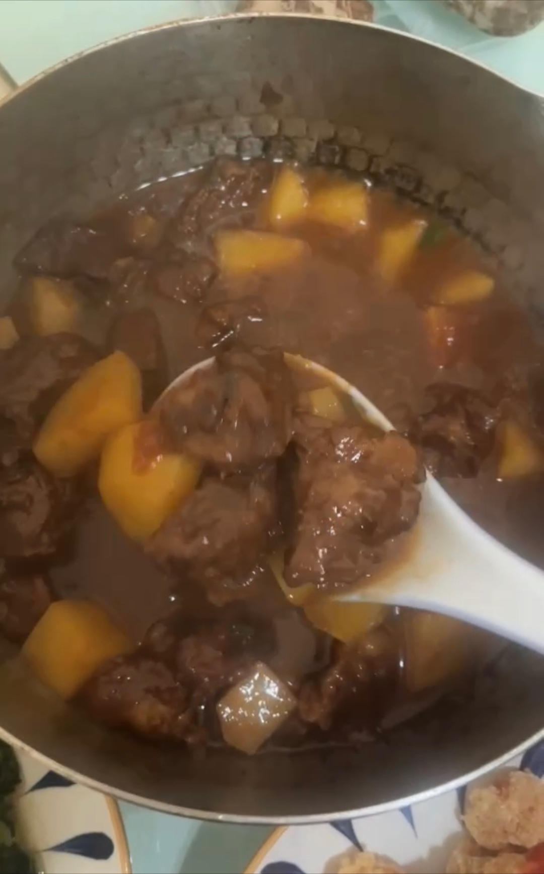番茄炖牛腩