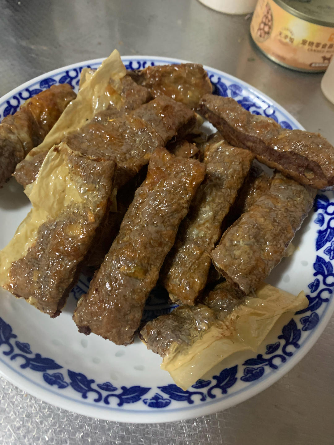 炸松肉