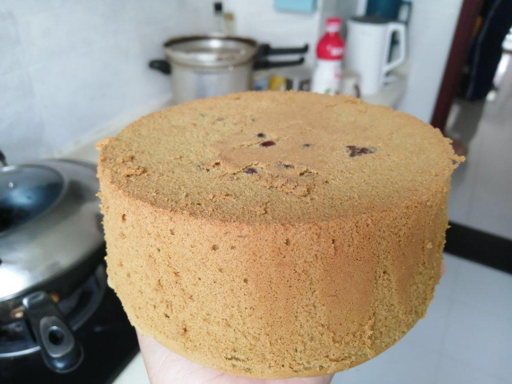 细腻绵软抹茶红豆戚风【附蜜红豆分布均匀小技巧】