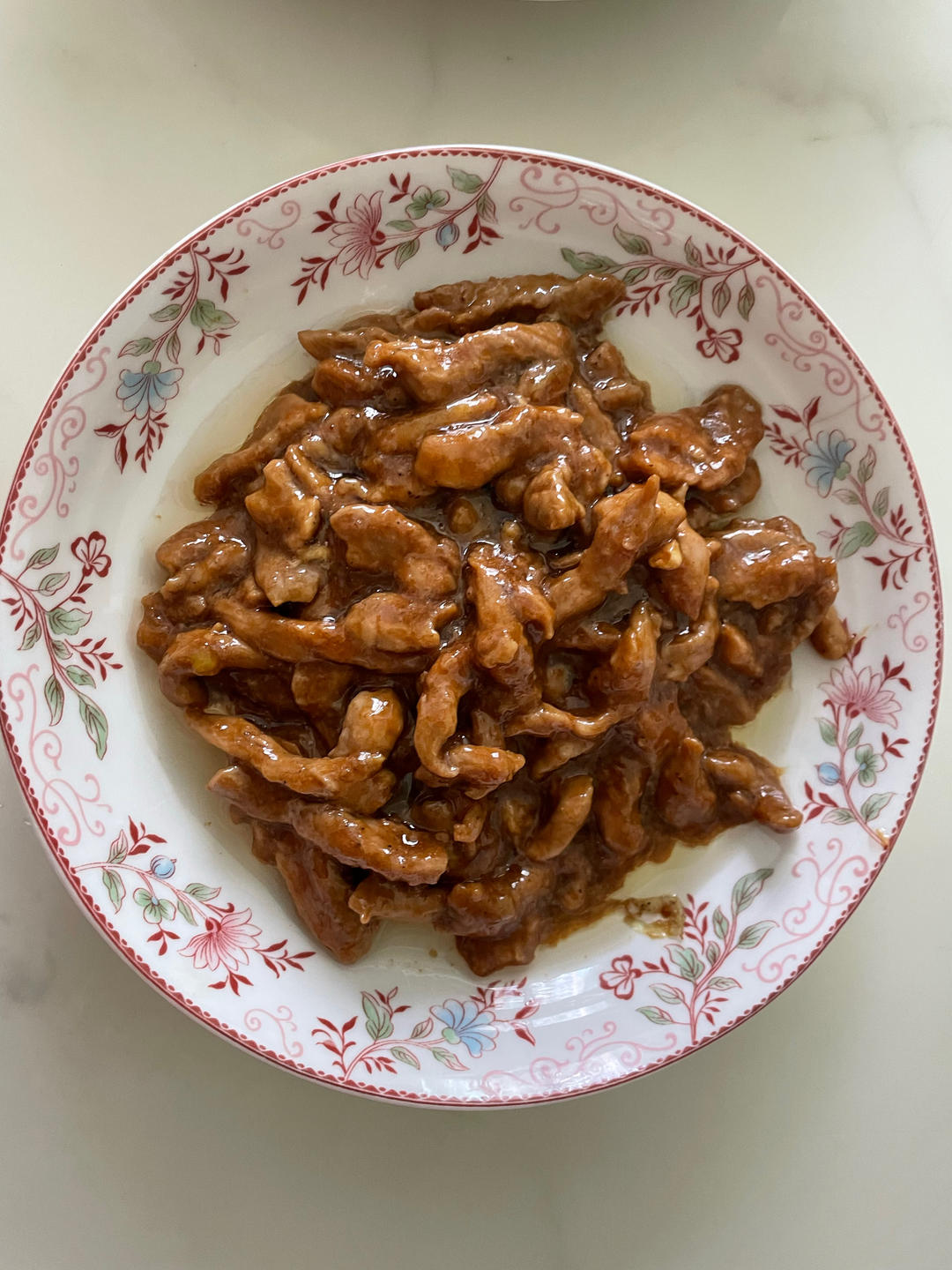 京酱肉丝荷叶饼