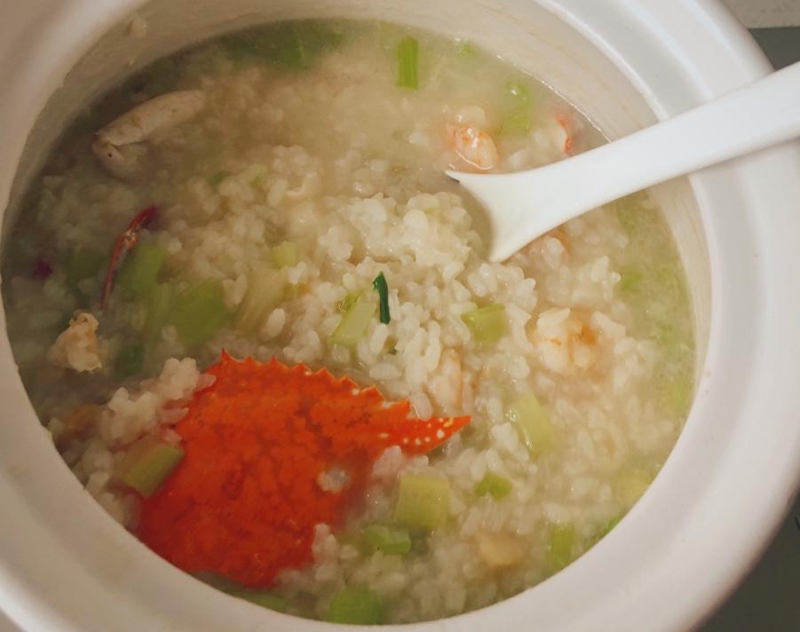 海鲜粥（潮汕砂锅粥）