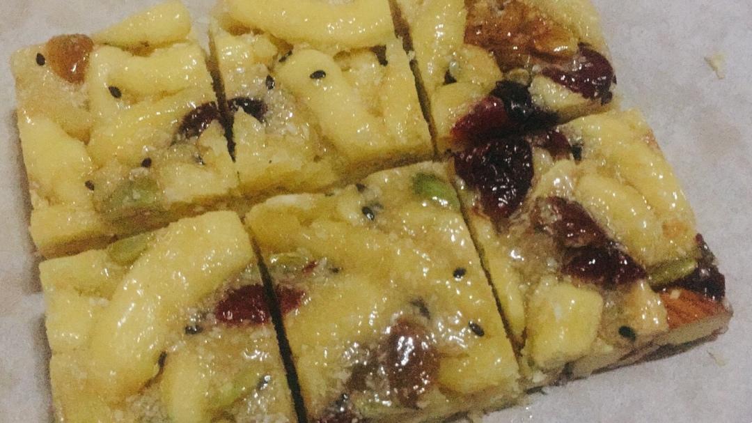 椰蓉干果沙琪玛
