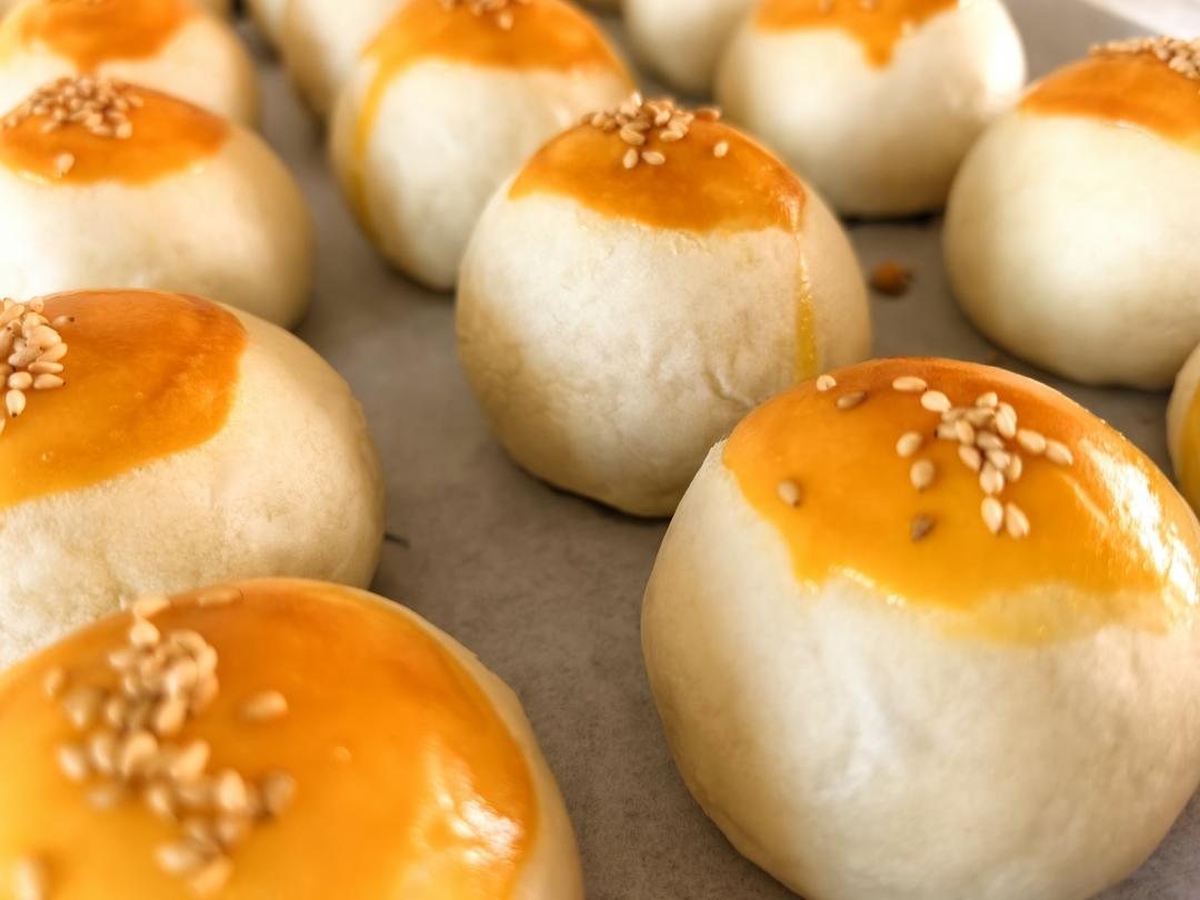 蛋黄酥（黄油版）无需揉面，超快手