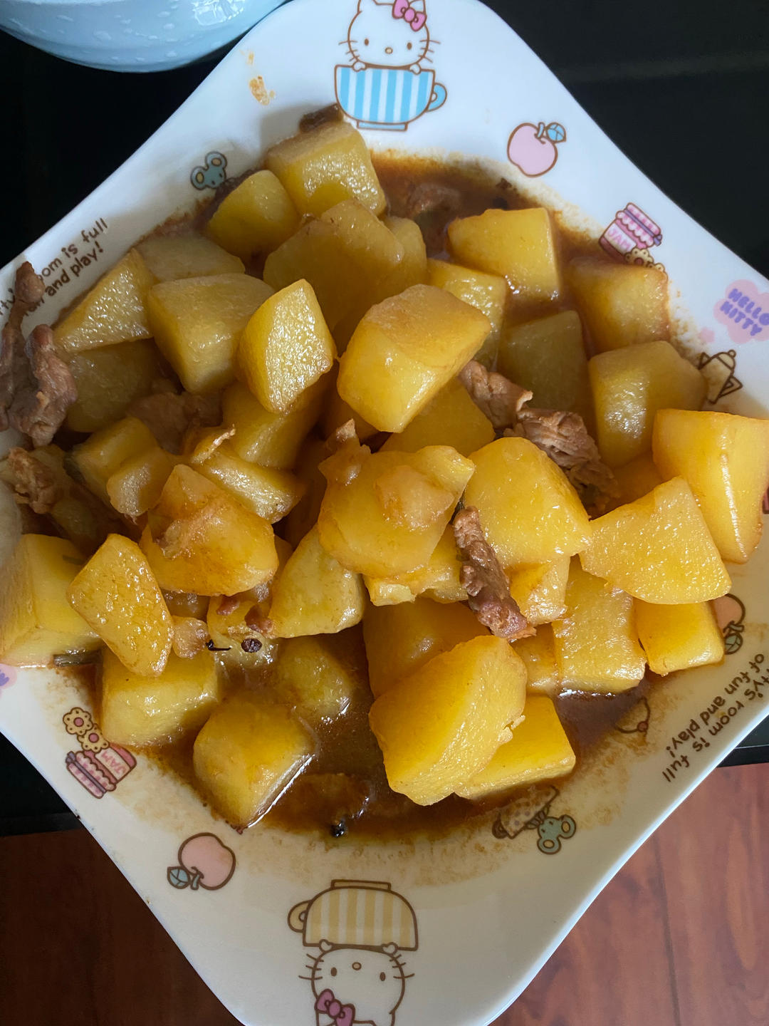 超简单的炖土豆块