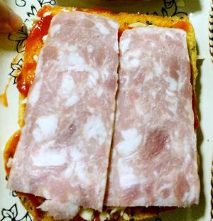 蛋白的妙用—咸香火山三明治的做法 步骤2