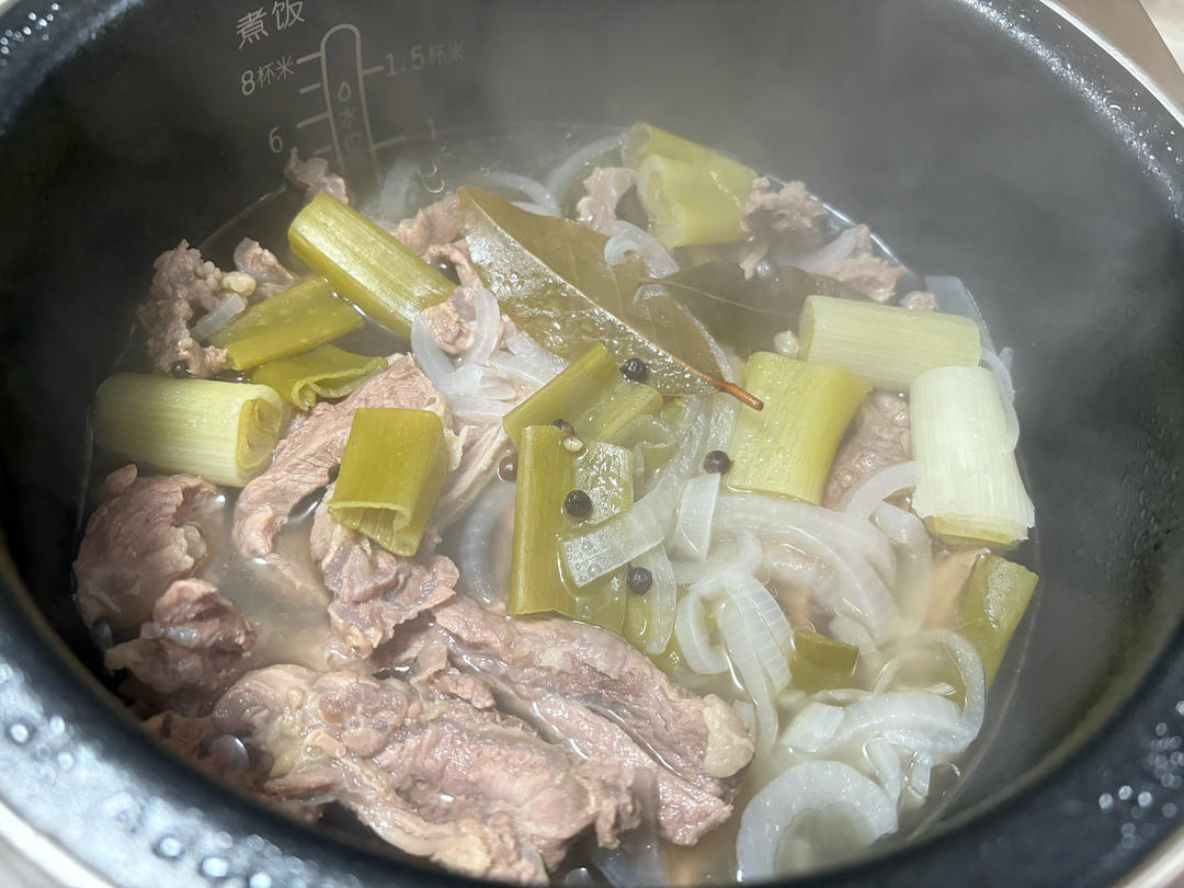 😋简单又美味！清炖牛肋条，吃货必尝！