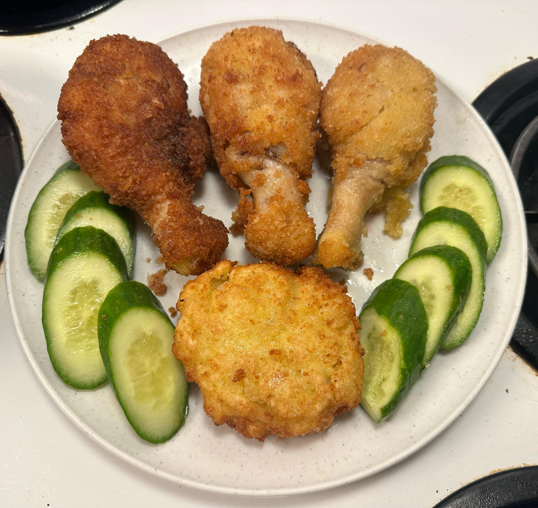 294 炸鸡腿（面包糠）