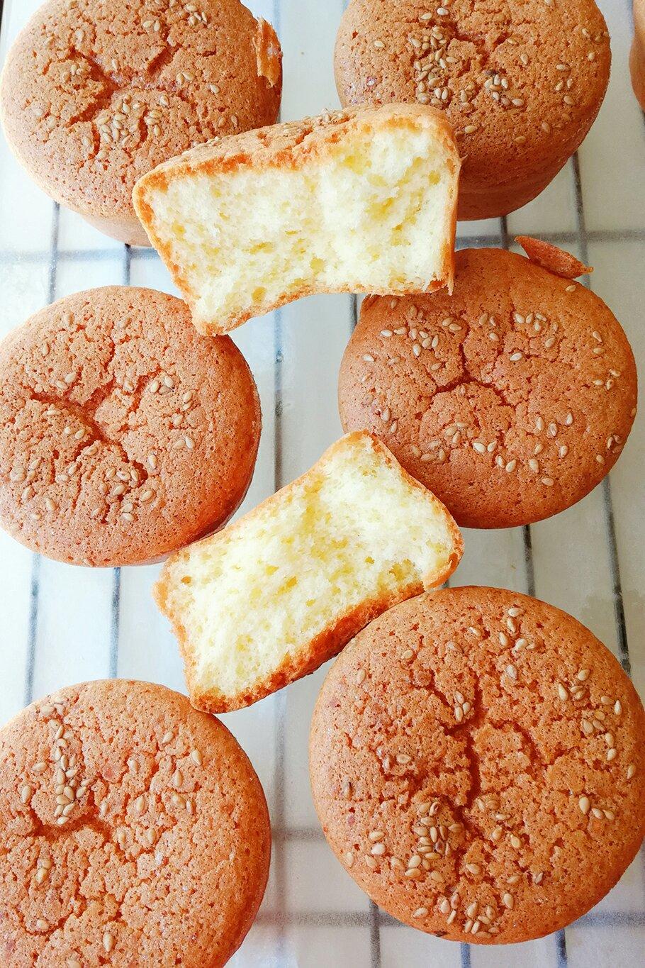 无水无油老式脆皮蛋糕