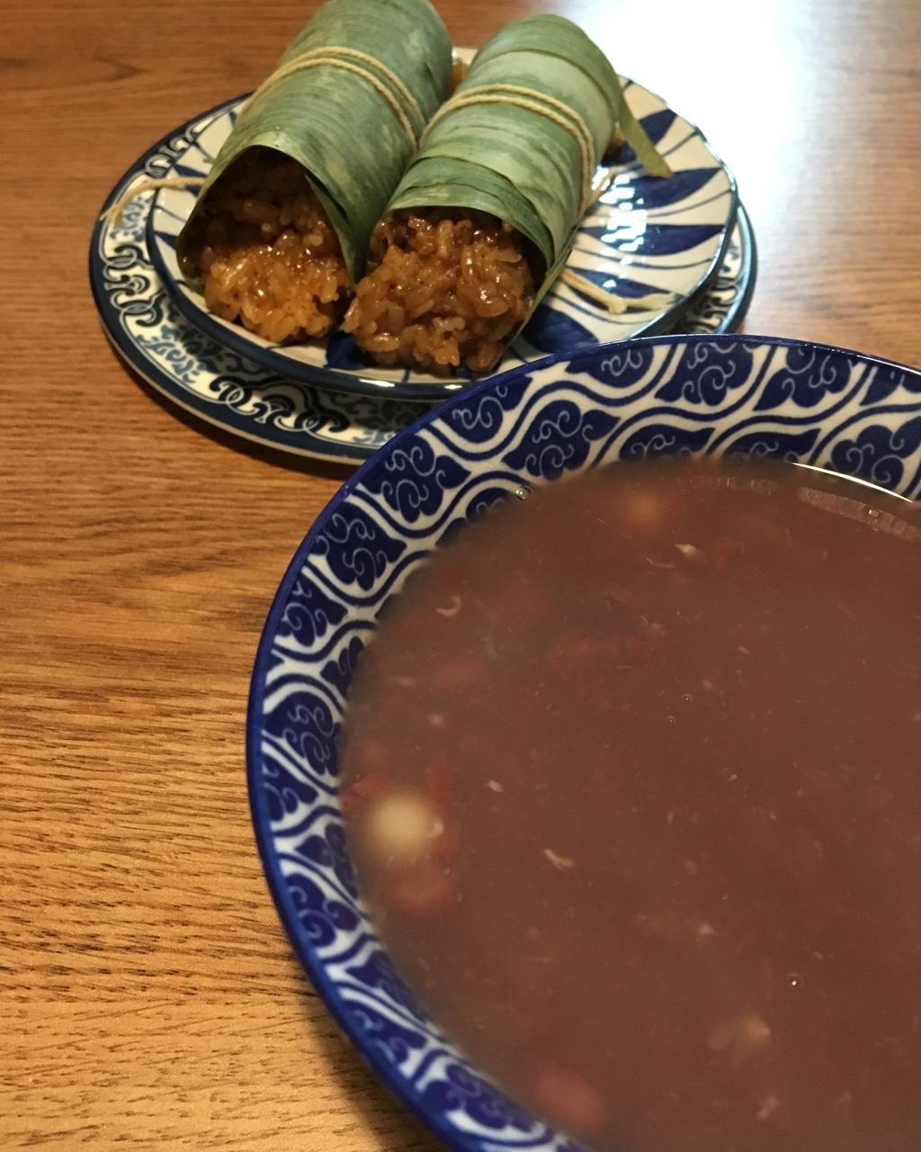酒酿赤豆元宵