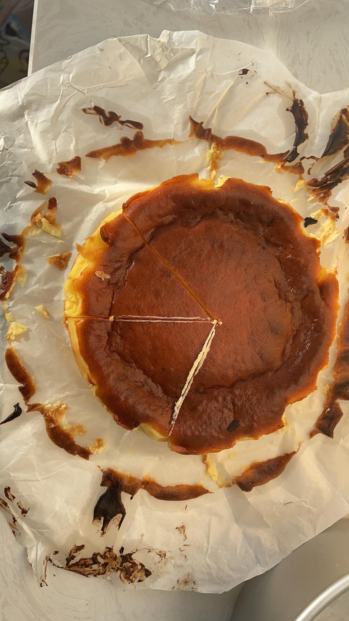 巴斯克芝士蛋糕『最简单的蛋糕』零失败🔥芝士控