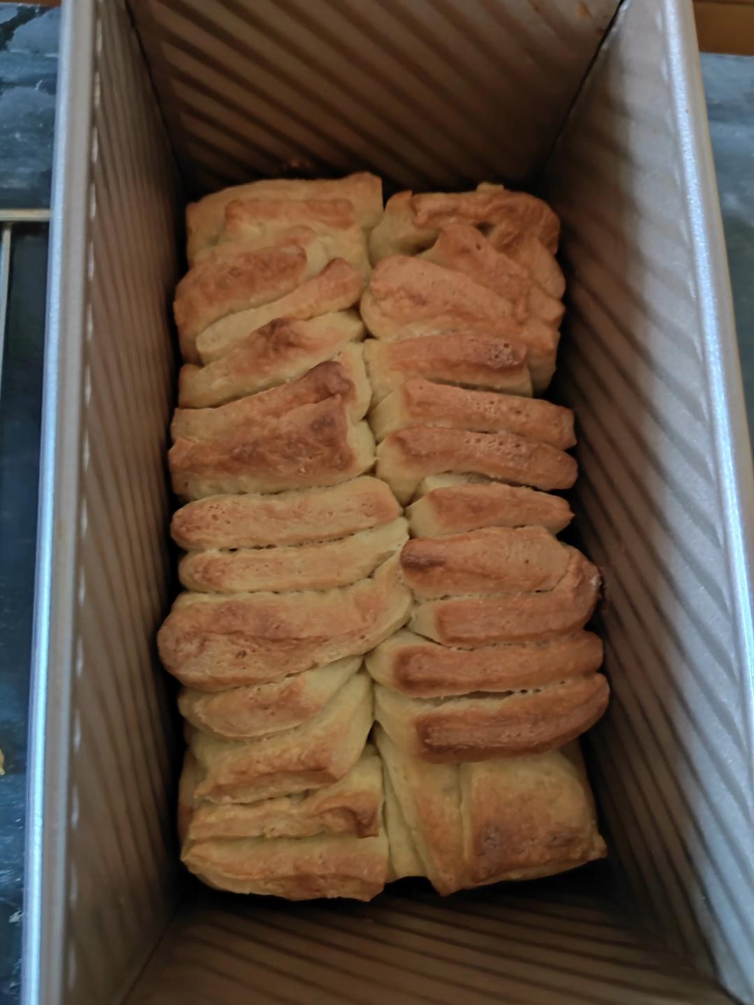炼乳手撕面包（一发）