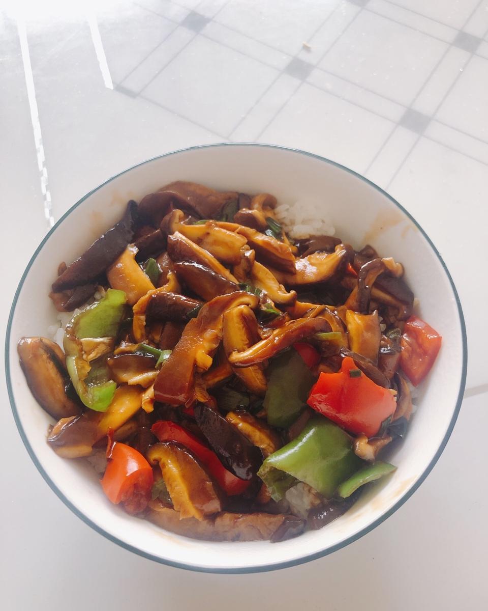 鲜美无比的蚝油香菇