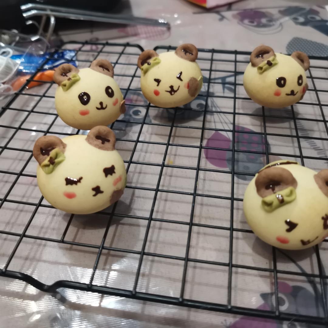 软萌可爱的日式猫咪烧果子 奶香浓郁 超简单
