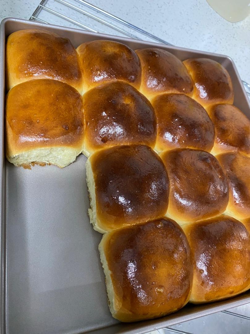 一次性发酵超柔软的小餐包