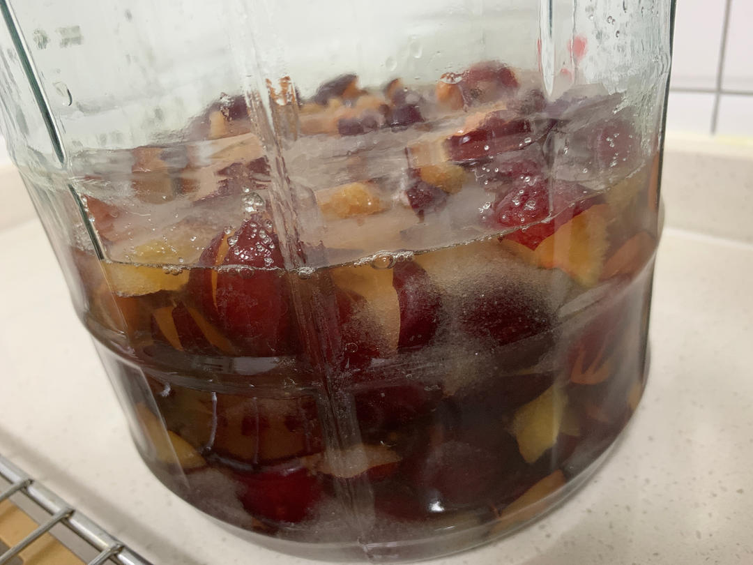 李子酒（不加白酒自然发酵）