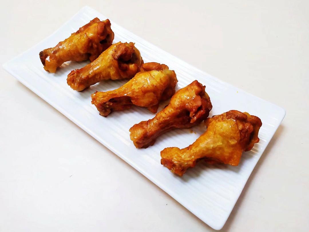 竹子长大了做的好吃的空气炸鸡翅根cosori空气炸锅